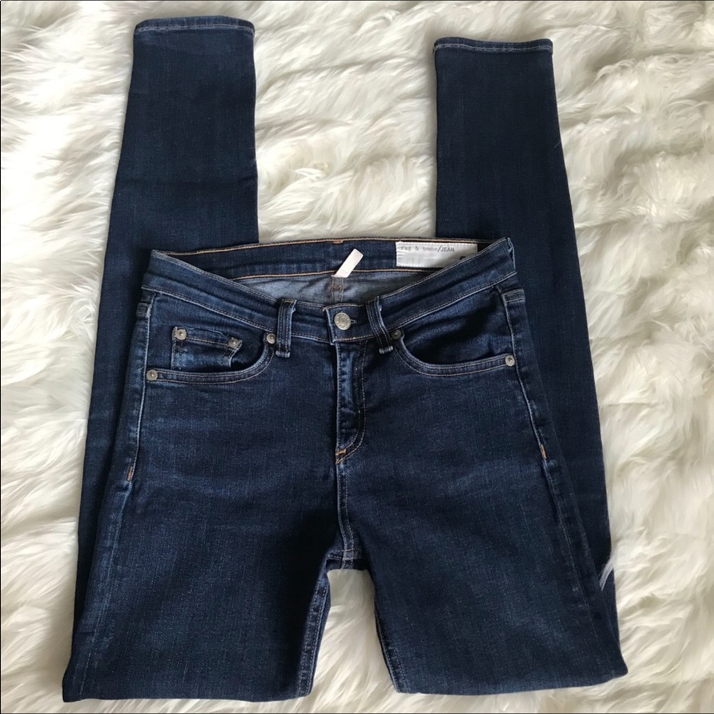 Rag & Bone high rise skinny jeans size 26 …